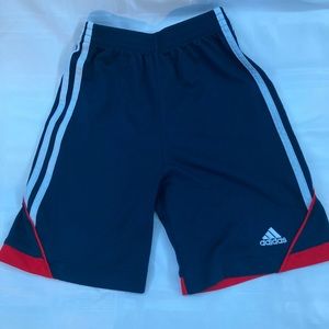 Adidas dark blue and red kids shorts (like New)